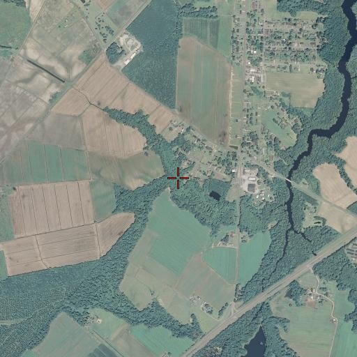 Aerial/Satellite Image of Perrishoes Creek, NC