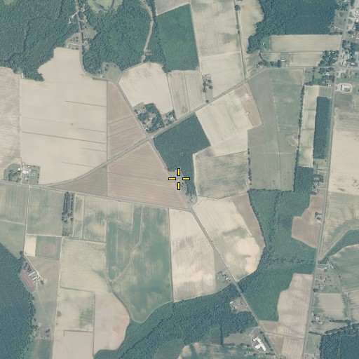 Aerial/Satellite Image of White Oak Church, NC