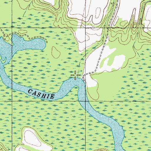 Topographic Map of Jacocks Landing, NC