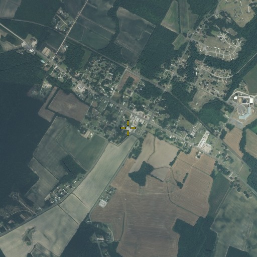 Aerial/Satellite Image of Grimesland Fire Department, NC