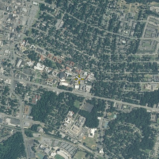 Aerial/Satellite Image of Austin Building, NC
