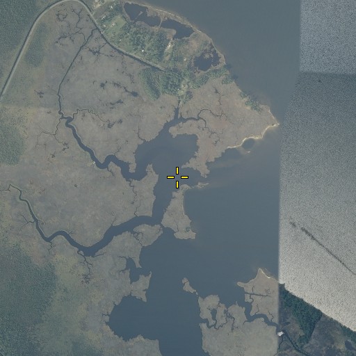 Aerial/Satellite Image of Spence Creek, NC