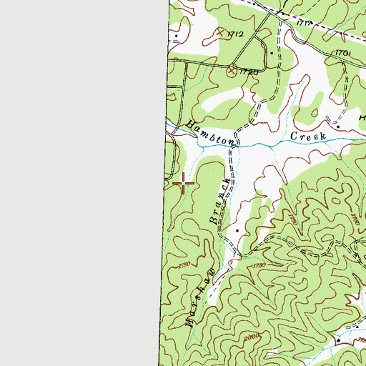 Topographic Map of WCVP-AM (Murphy), NC