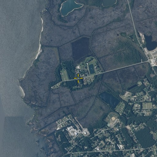 Aerial/Satellite Image of Baumtown, NC
