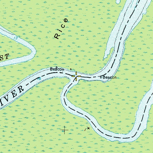 Topographic Map of Conaby Creek, NC