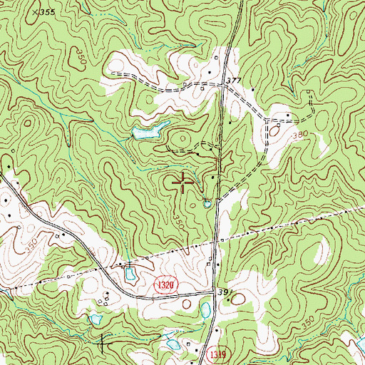 Topographic Map of Township 7-Pocket, NC