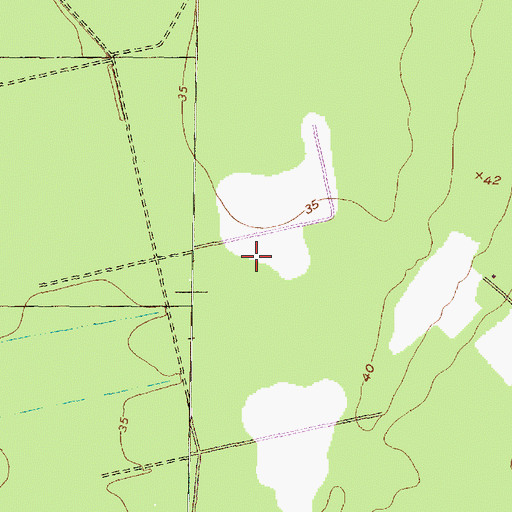 Topographic Map of Township of Plymouth, NC