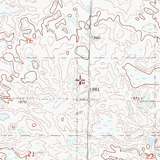 Topographic Map of Holmes School Number 1, ND