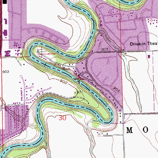 Topographic Map of Fargo Dam 2, ND