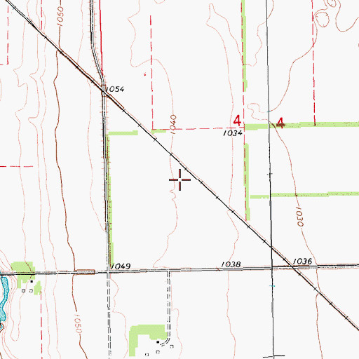 Topographic Map of Ripon (historical), ND