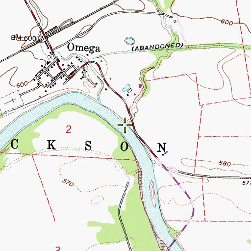 Topographic Map of Moore Run, OH