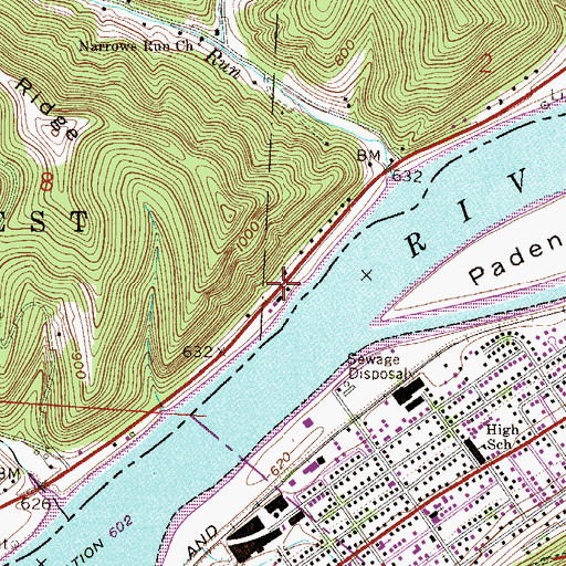 Topographic Map of Lodi, OH