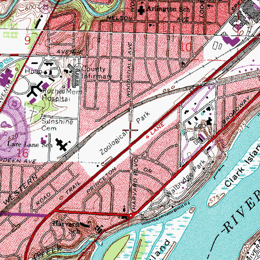 Printable Toledo Zoo Map
