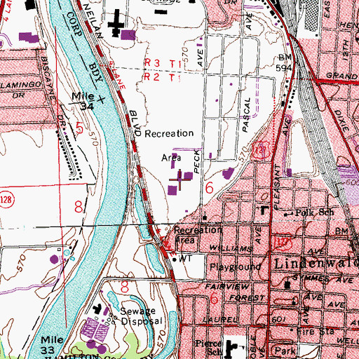 Miami University Hamilton Campus Map Miami University   Hamilton Campus, OH