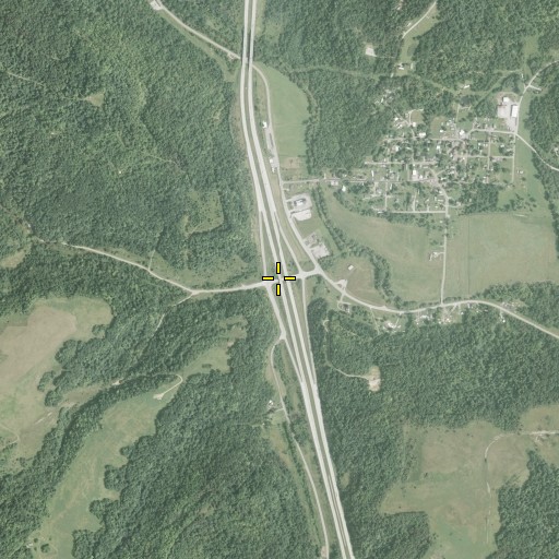 Aerial/Satellite Image of Interchange 16, OH