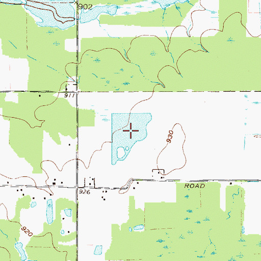 Topographic Map of Wildlife Pond 1306-004, OH