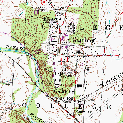 Topographic Map of Episcopal Church of the Holy Spirit, OH