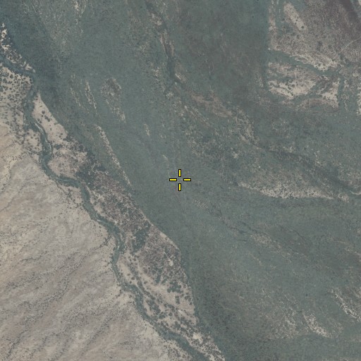 Aerial/Satellite Image of Santa Cruz Wash, AZ