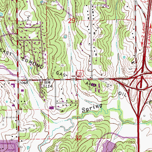 Northeast Edmond Gas and Oil Field, OK