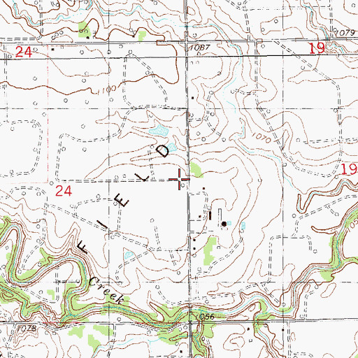 Topographic Map of Our Church, OK