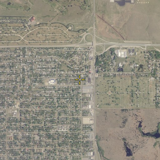 Aerial/Satellite Image of South Church, OK