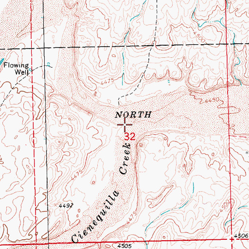 Topographic Map of Corrumpa Creek, OK