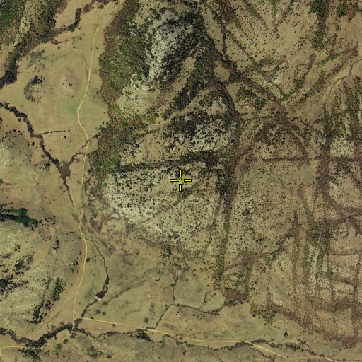 Aerial/Satellite Image of Mount Pinchot, OK
