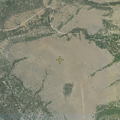 Aerial/Satellite Image of Cinnabar Flat, OR