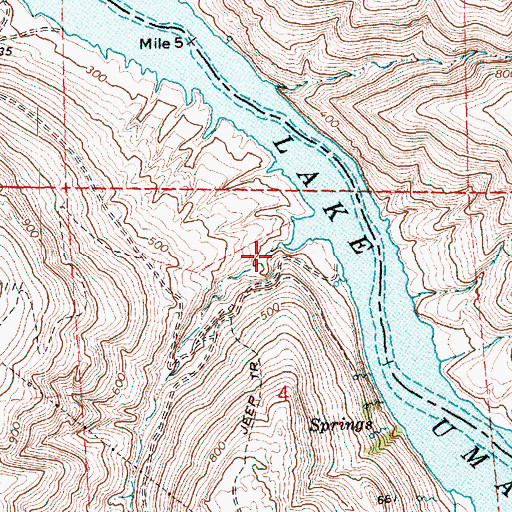 Topographic Map of Biglow Canyon, OR