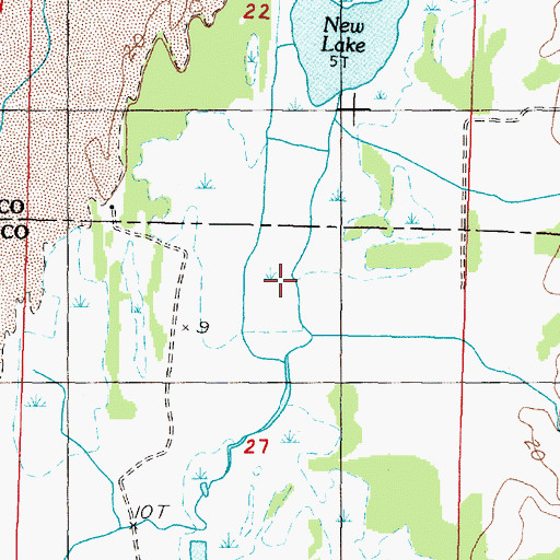 Topographic Map of Butte Creek, OR