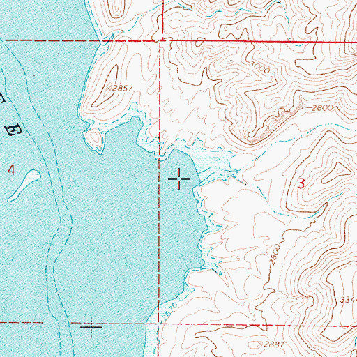 Topographic Map of Carlton Canyon, OR