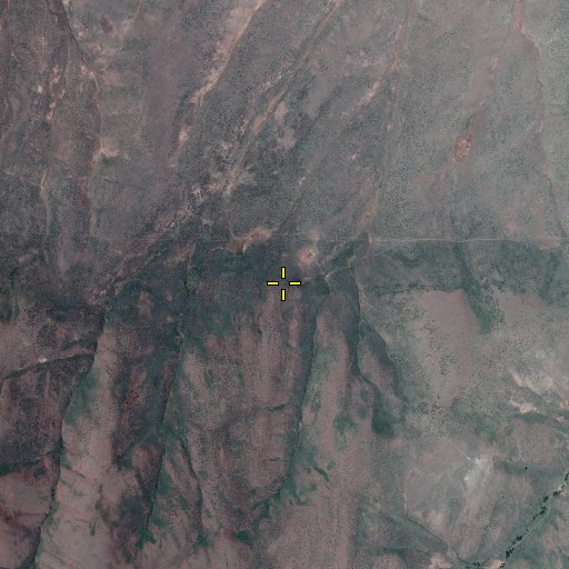 Aerial/Satellite Image of Coffee Pot Spring, OR