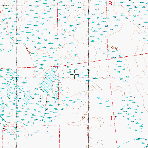 Topographic Map of Conley Creek, OR