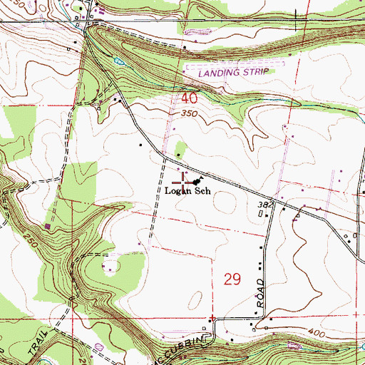 Topographic Map of Springwater Environmental Sciences School, OR