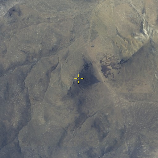 Aerial/Satellite Image of Negro Rock, OR