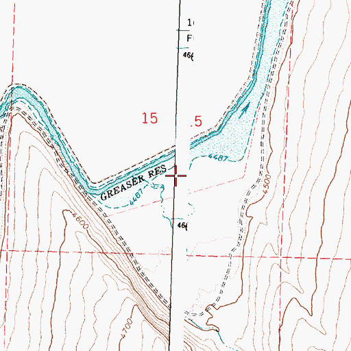 Topographic Map of Sucker Creek, OR