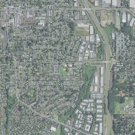Aerial/Satellite Image of Vose Elementary School, OR