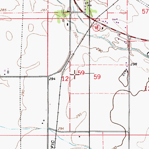 Topographic Map of Went (historical), OR