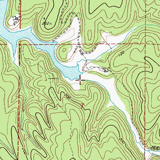 Topographic Map of South Fork Joe Ney Slough, OR