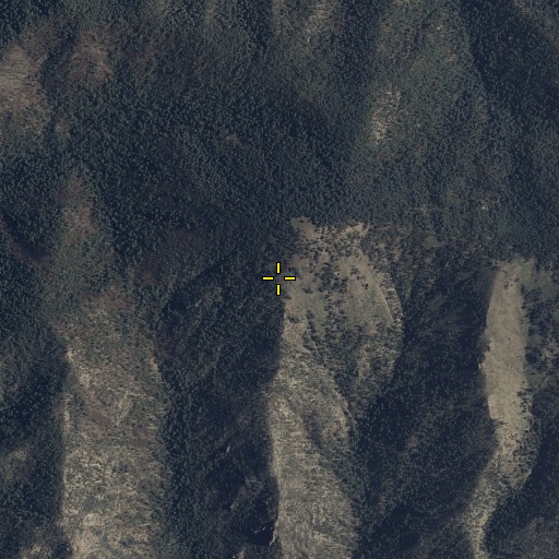 Aerial/Satellite Image of Bear Spring, AZ