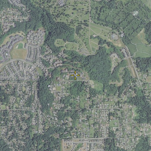 Aerial/Satellite Image of Mount Scott, OR