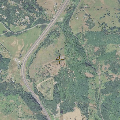 Aerial/Satellite Image of Turkey Hill, OR