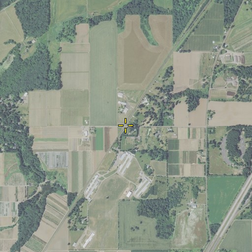 Aerial/Satellite Image of Wallace (historical), OR