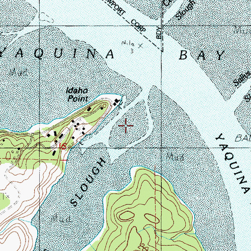 Topographic Map of King Slough, OR