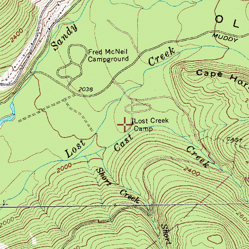 Topographic Map of Riley Horse Camp, OR