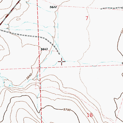 Topographic Map of Mapes Creek, OR