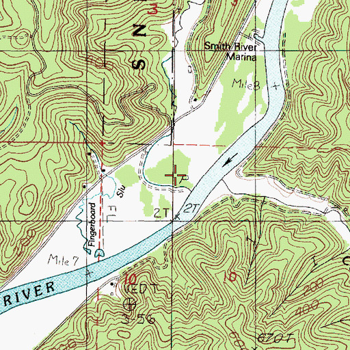 Topographic Map of Noel Creek, OR
