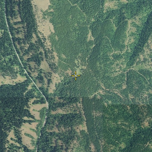 Aerial/Satellite Image of Picnic Spring, OR
