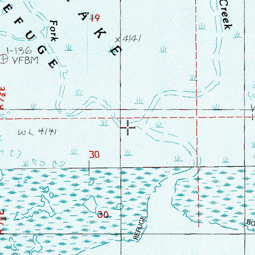 Topographic Map of West Fork Thomason Creek, OR