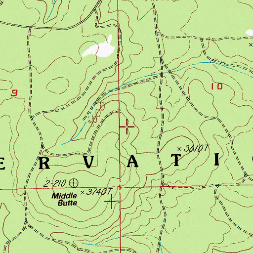 Topographic Map of Seekseequa Spring, OR